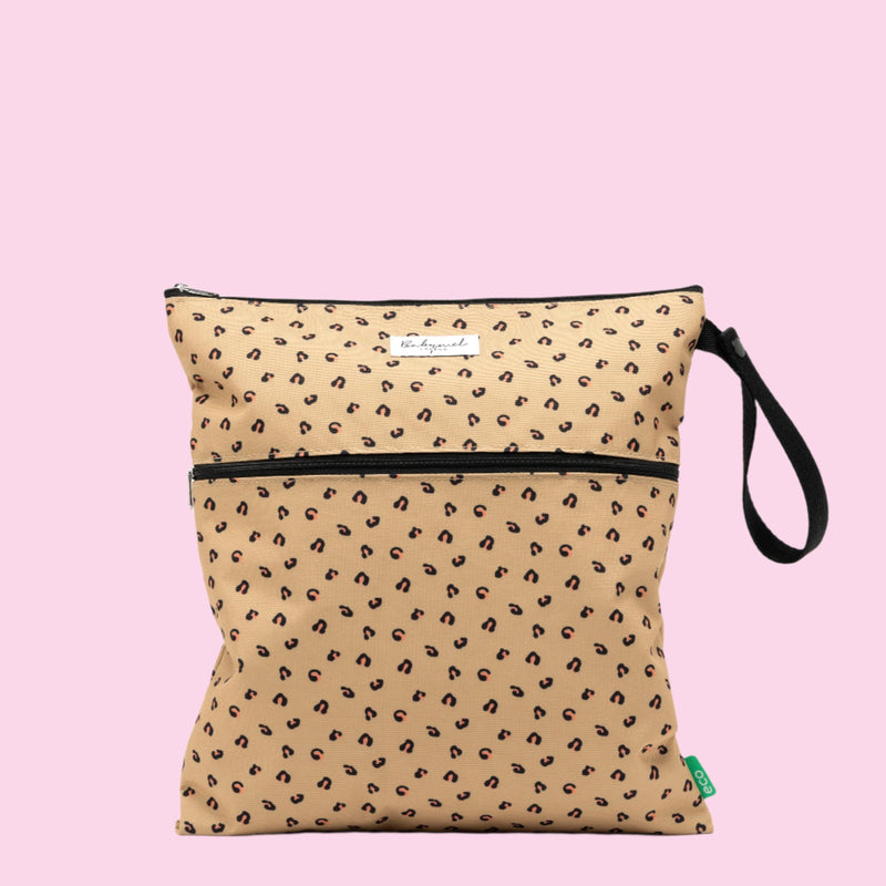 Wet Bag & Change Pouch Set eco Leopard
