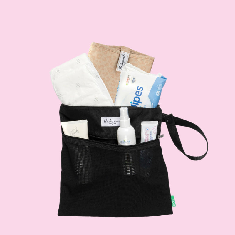 Wet Bag & Change Pouch Set eco Black