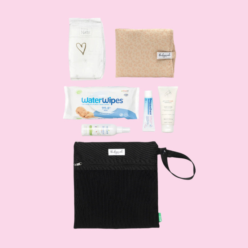 Wet Bag & Change Pouch Set eco Black