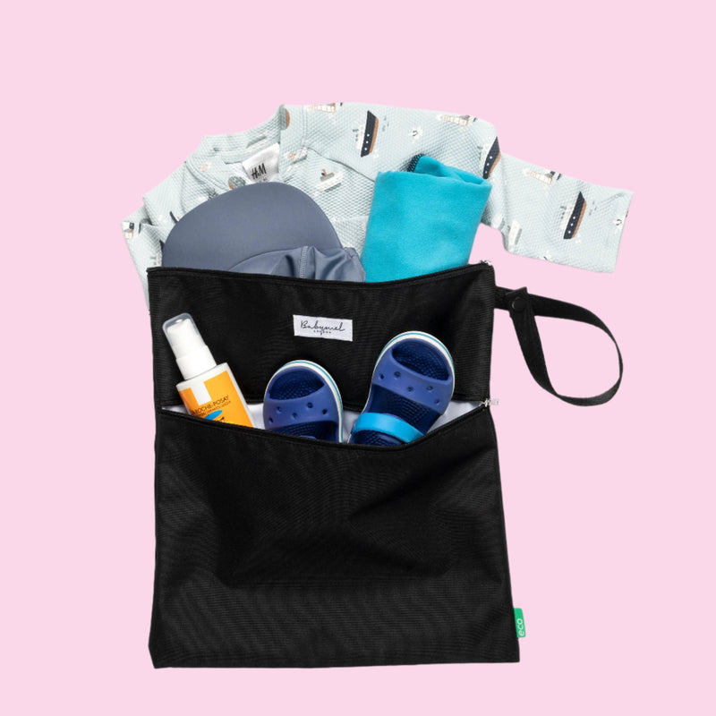 Wet Bag & Change Pouch Set eco Black