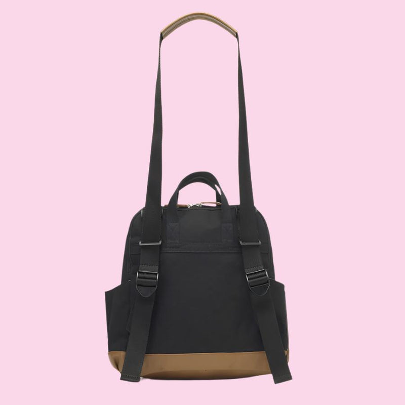 Robyn eco Convertible Backpack Black