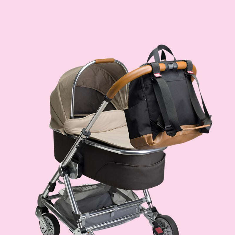 Robyn eco Convertible Backpack Black