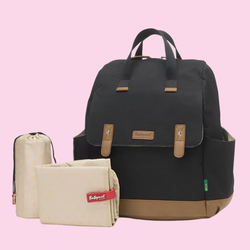 Robyn eco Convertible Backpack Black
